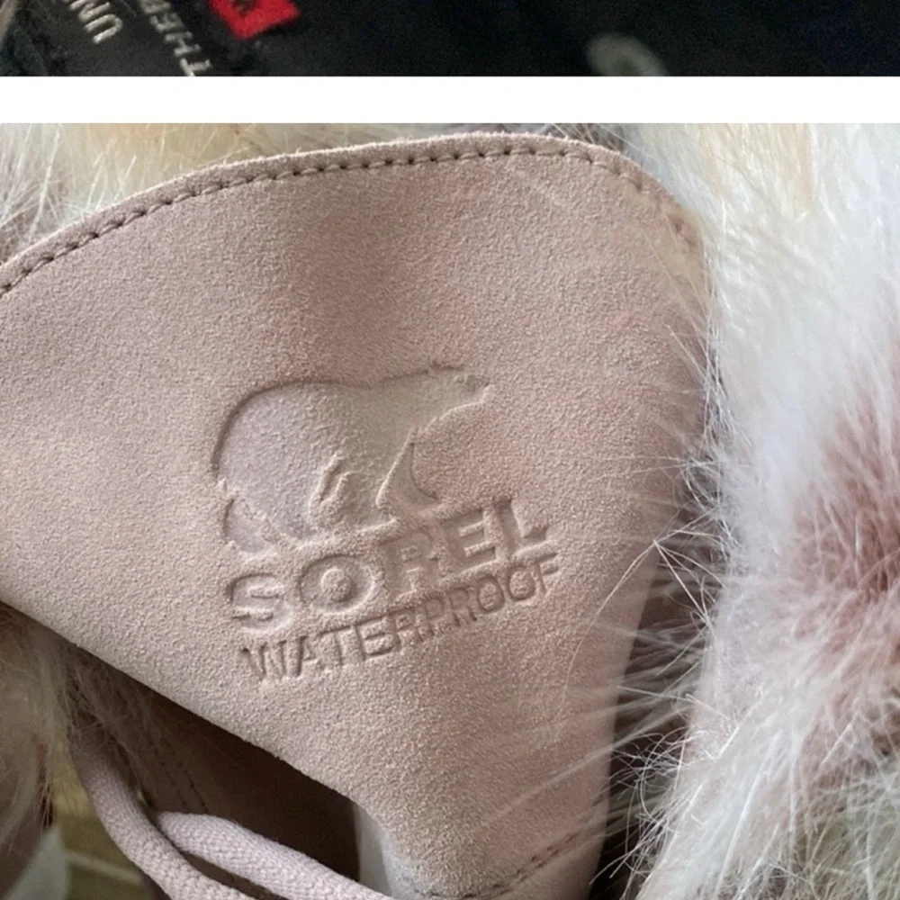 NEW Sorel Joan of Arctic Next Boots faux fur Pink Size 9.5
